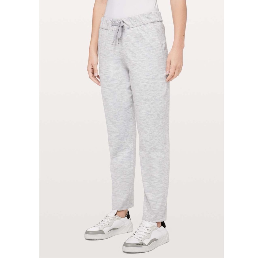 Lululemon On The Fly Pant *27" Wee Are From Space Nimbus Battleship Size 8